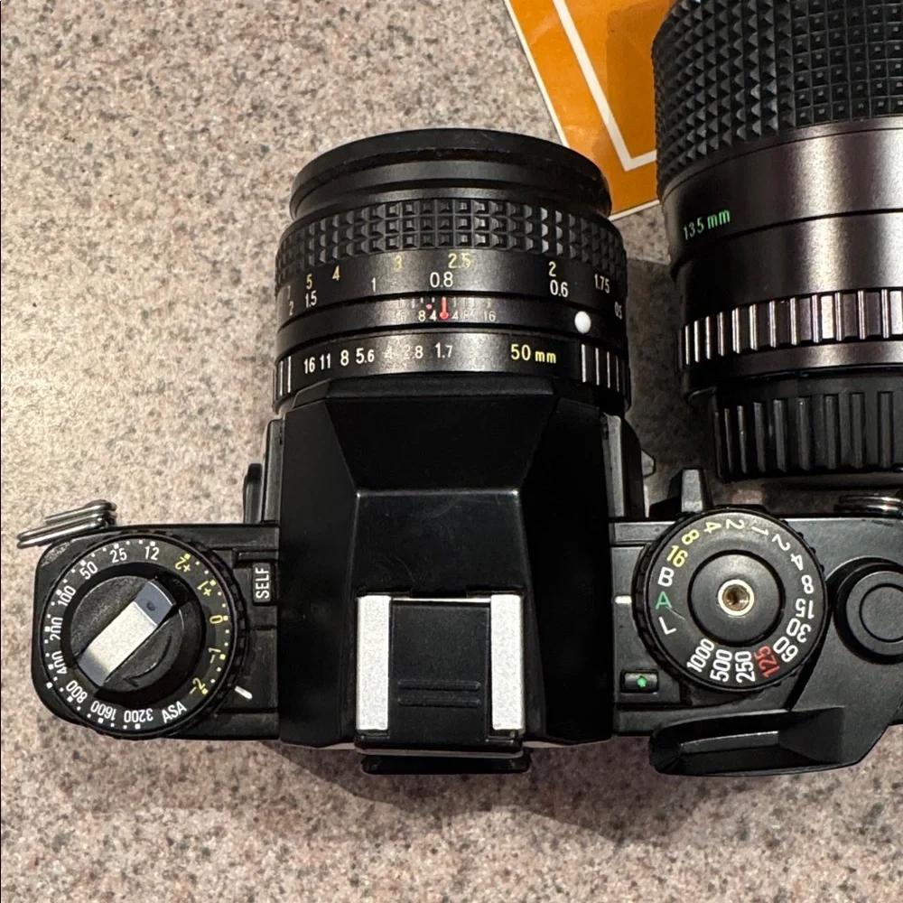 Sears KS-2 35mm film Camera with Interchangeable Lens Kit